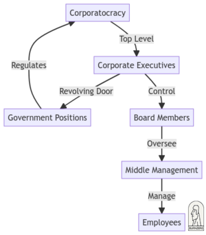 Corporatocracy mechanism of action
