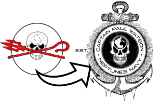 Anti Sea Shepherd Logo.